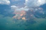 Just before storm over Singapore