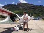 Jacques at Seychelles airport