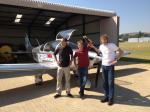 Mike, Jean and James flew RTW in their Sling 4 with some incredible long legs